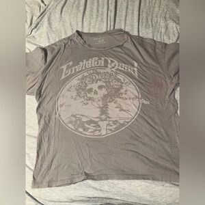 American Eagle Outfitters Gray Short Sleeve Tee